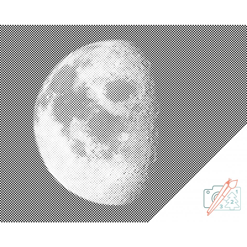 Dotting points - Shadowed moon