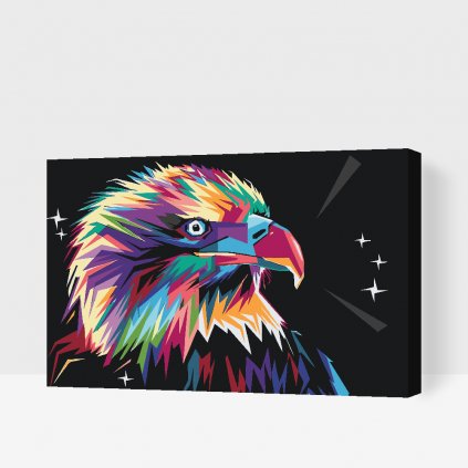 Paint by Number - Vector Eagle