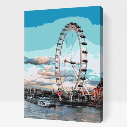Paint by Number - London Eye