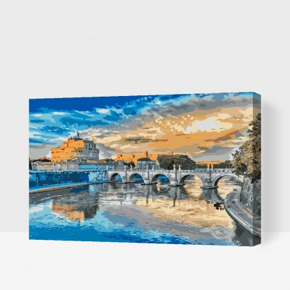 Paint by Number - St. Angelo Bridge in Rome
