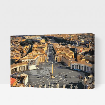 Paint by Number - Saint Peter's Square