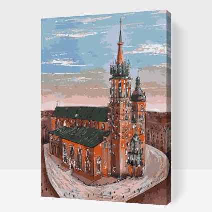 Paint by Number - Krakow Cathedral