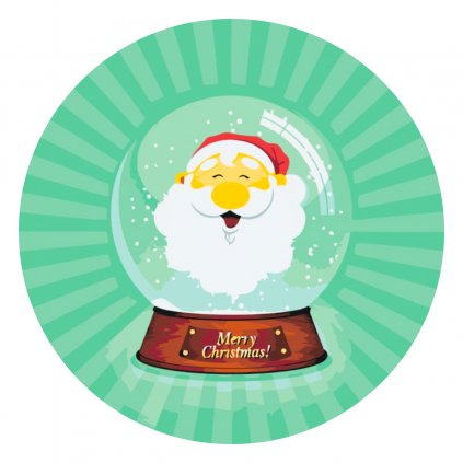 Paint by Number - Paperweight - Santa