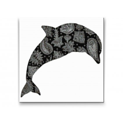 Diamond Painting - Dolphin Mandala