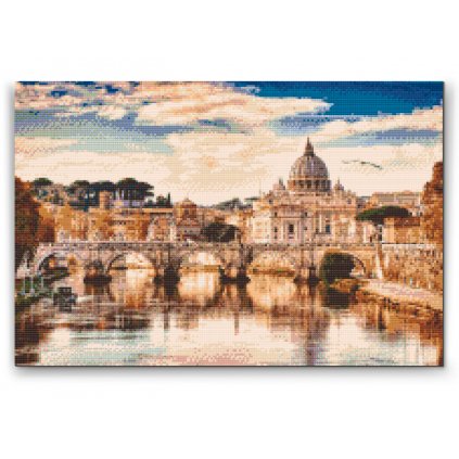 Diamond Painting - View of the Vatican