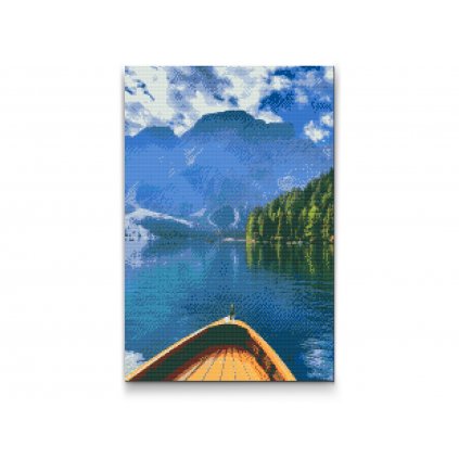 Diamond Painting - Lago di Braies, Italy