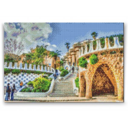 Diamond Painting - Park Güell, Barcelona 2