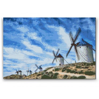 Diamond Painting - Windmills, Toledo