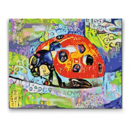 Diamond Painting - Colorful Ladybug