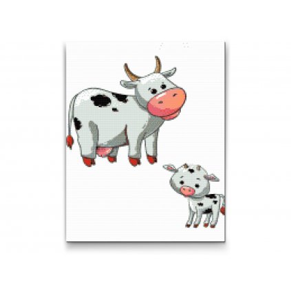 Diamond Painting - Cows