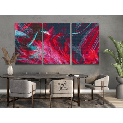 Diamond Painting - Abstract Background (set of 3)