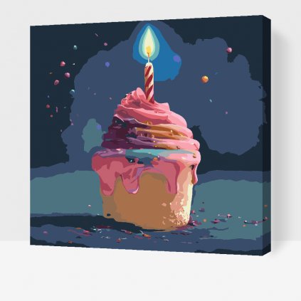 Paint by Number - First Birthday