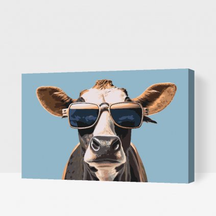 Paint by Number - Cool Cow