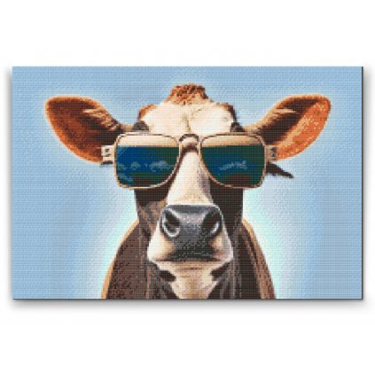 Diamond Painting - Cool Cow