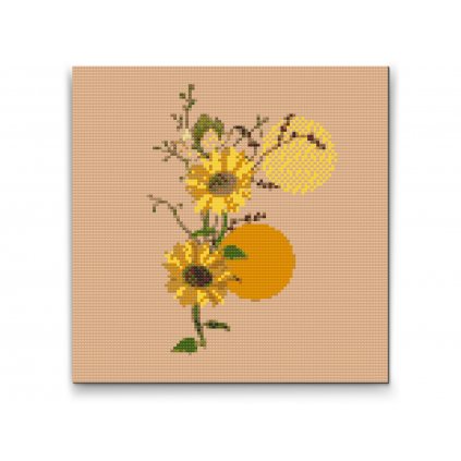 Diamond Painting - Boho Sunflower