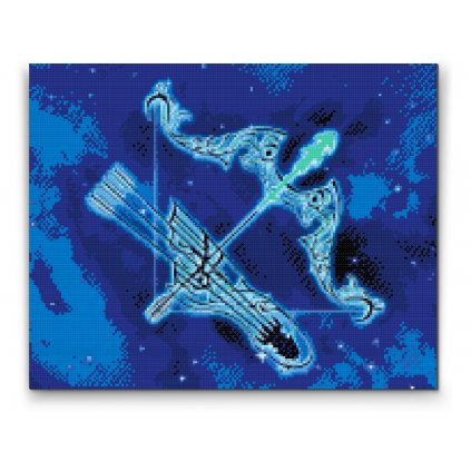 Sagittarius Zodiac - Paint by Diamonds - Diamond Painting
