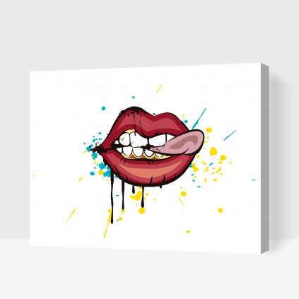 Paint by Number - Lips