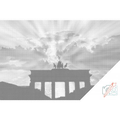 Dotting points - Brandenburg Gate