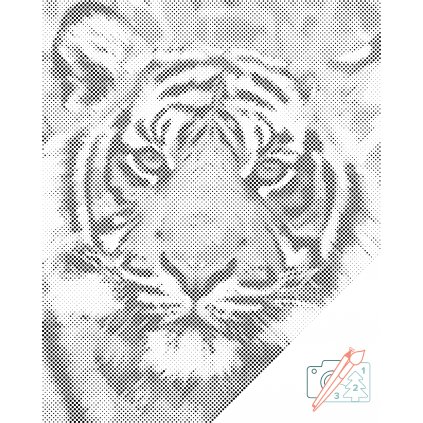 Dotting points - Tiger Head 2