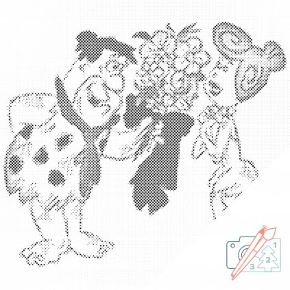 Dotting points - Flintstones