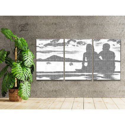 Dotting points - Romance on the Beach (set of 3)