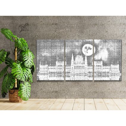 Dotting points - Budapest in the Night (set of 3)