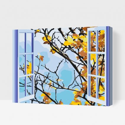 Paint by Number - Autumn Window
