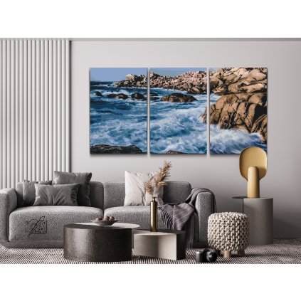 Paint by Number - Rocky shore (set of 3)