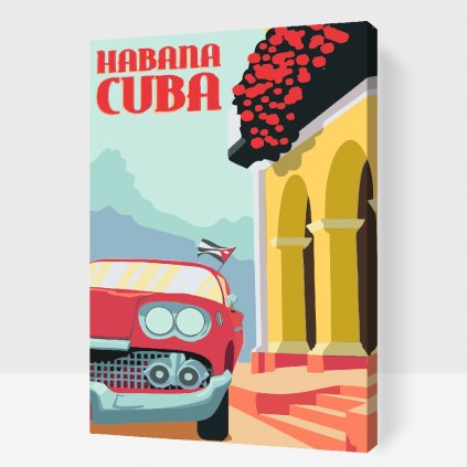 Paint by Number - Cuba, Havana 