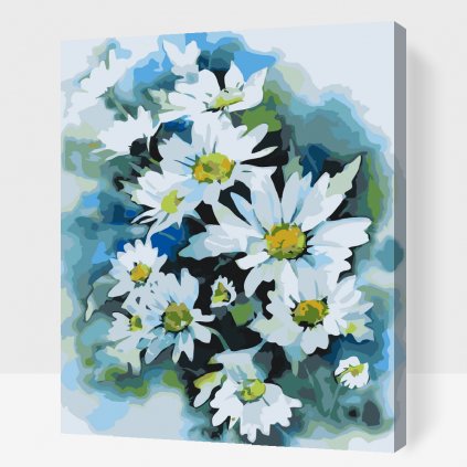 Paint by Number - Autumn Flower, White Aster