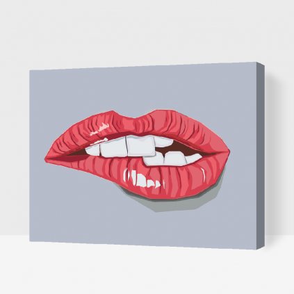 Paint by Number - Sensual Lips