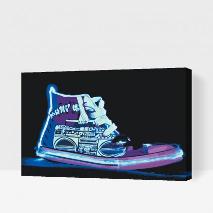 Paint by Number - Lighting Sneaker