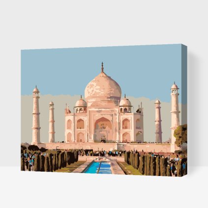 Paint by Number - Taj Mahal