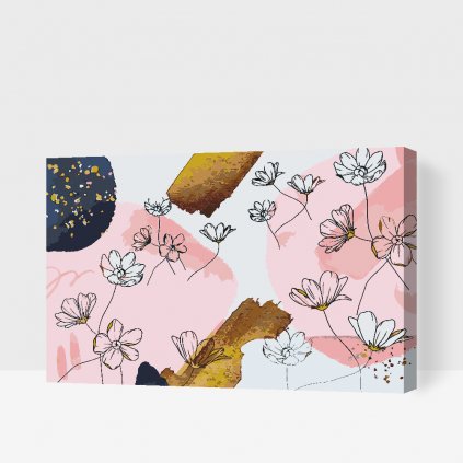 Paint by Number - Floral Background