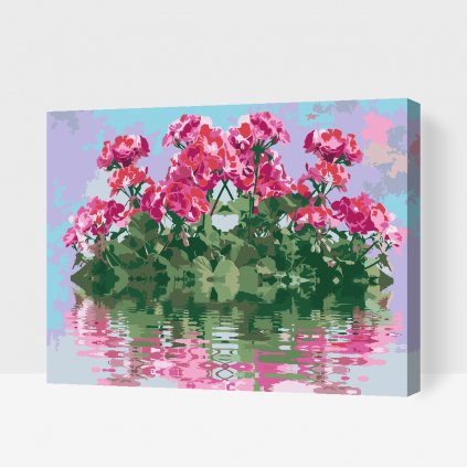 Paint by Number - Geranium on Watter