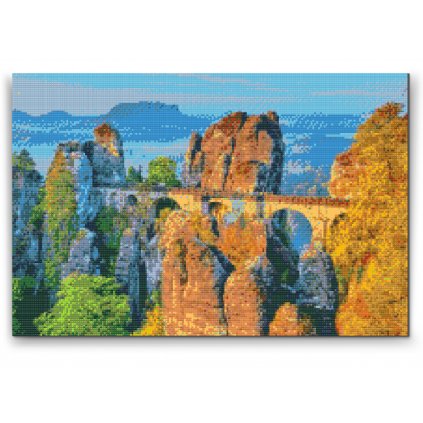Diamond Painting - Bastei Bridge