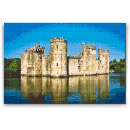 Diamond Painting - Bodiam Water Castle