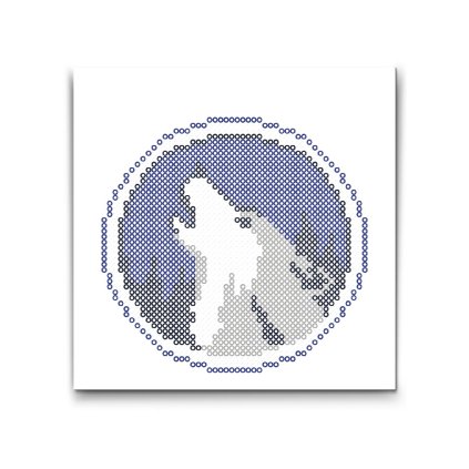 Fuse_beads_Howling_wolf_M2