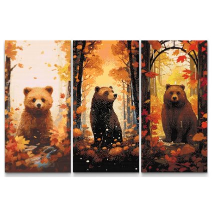 Diamond_Paintings_The_life_of_a_bear_set_of_3_canvases_M7