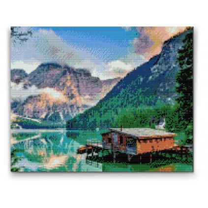 Diamond Painting - Mountain Cottage