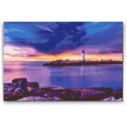 Diamond Painting - Lighthouse in Santa Cruz