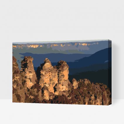 Paint by Number - Blue Mountains, Australia