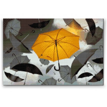 Diamond Painting - Umbrellas