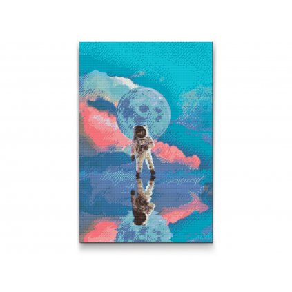 Diamond Painting - Astronaut on water