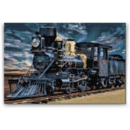 Diamond Painting - Coal Locomotive