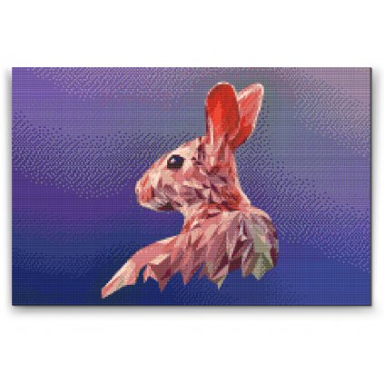 Diamond Painting - Vector Bunny