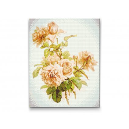 Diamond Painting - Vintage Flowers IV