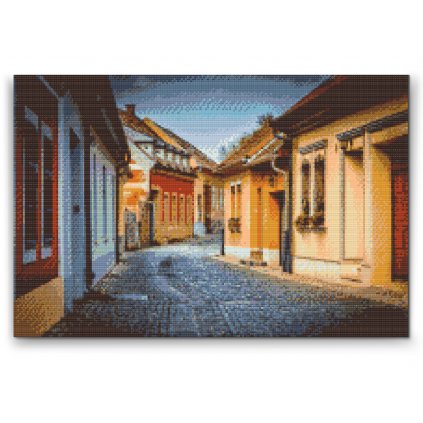 Diamond Painting - Alley in Esztergom