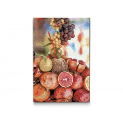 Diamond Painting - Coconut and Fruits