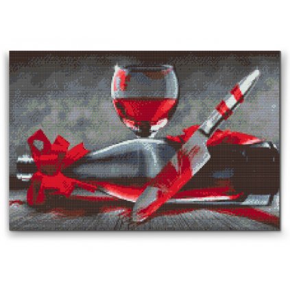 Diamond Painting - Bloody Wine